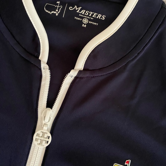 Tory Burch Tory Sport Masters Half Zip Pullover M - Picture 4 of 9